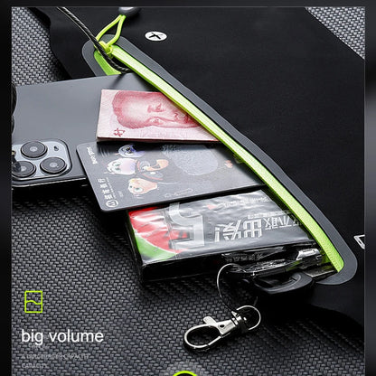 Waterproof Running Waist Bag with Phone Pouch