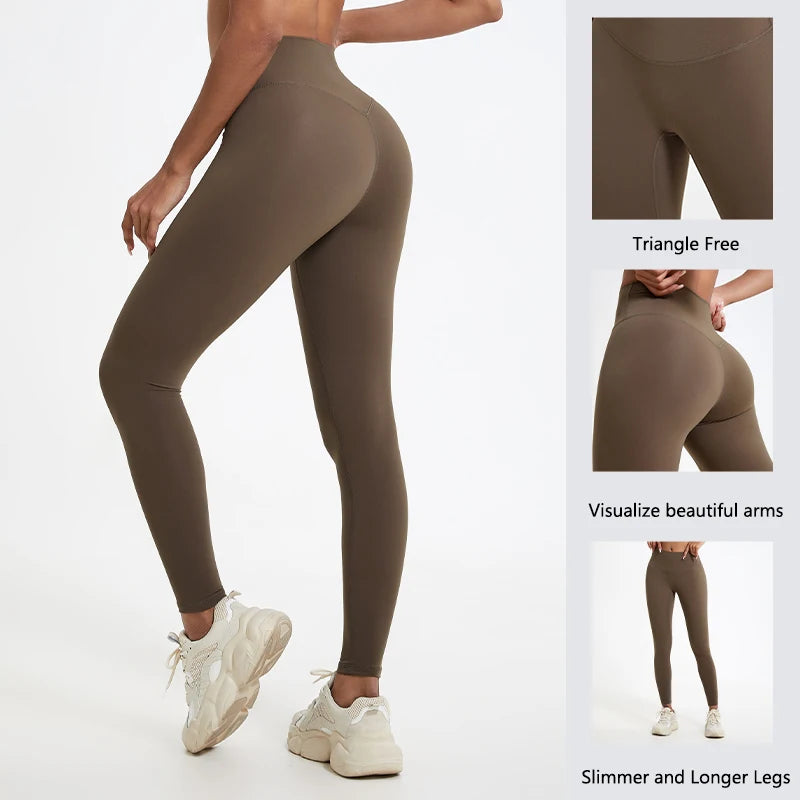 Hearuisavy Women's High Waist Soft Butt Lift Yoga Leggings