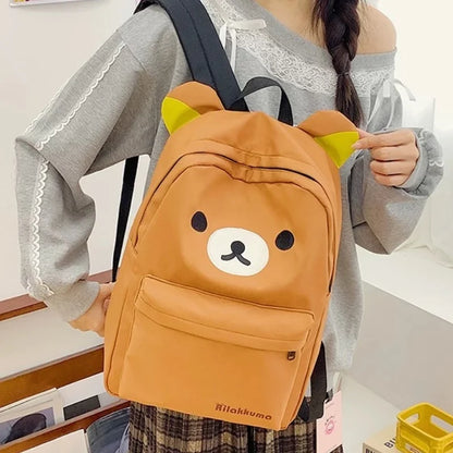 Rilakkuma Korilakkuma Waterproof Nylon Backpack