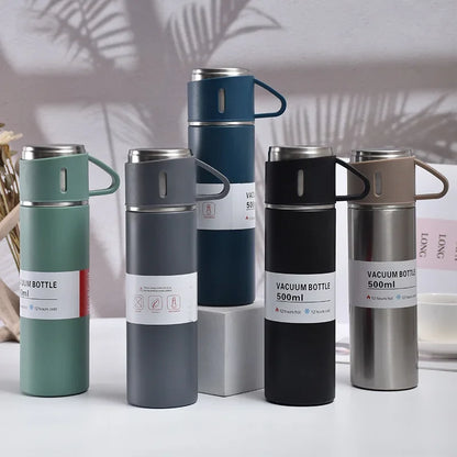 500ml Stainless Steel Vacuum Insulated Thermos Gift Set
