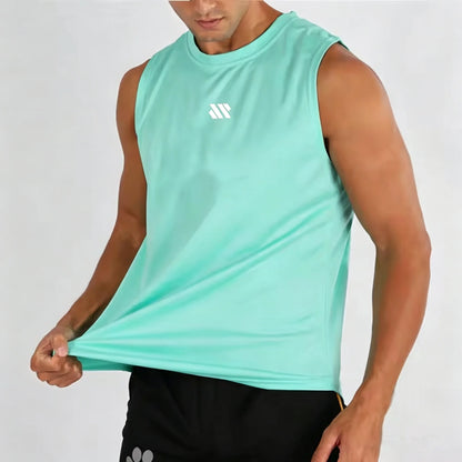 Men's Mesh Bodybuilding Stringer Tank Top