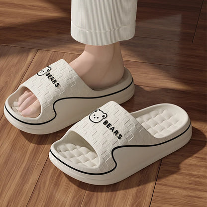 Cute Cartoon EVA Slippers for Women Soft Non Slip Summer Shoes