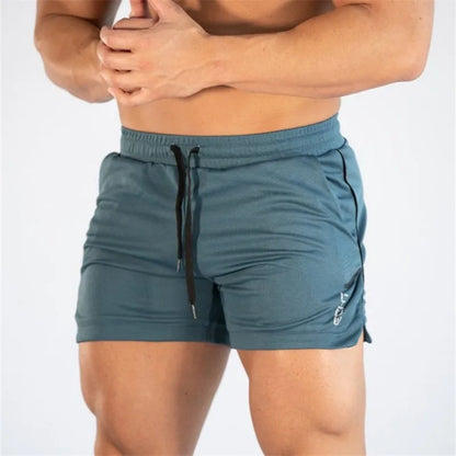 Men's Breathable Mesh Fitness Running Shorts