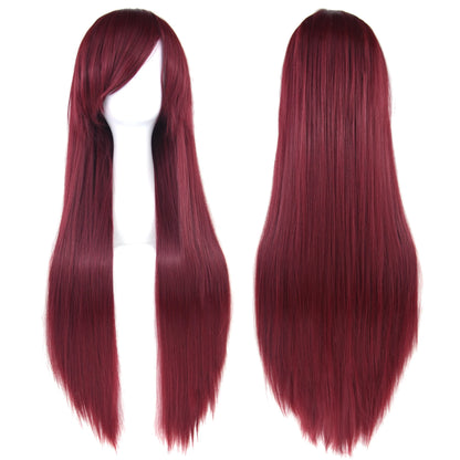 Soowee 80cm Long Synthetic Straight Cosplay Wig