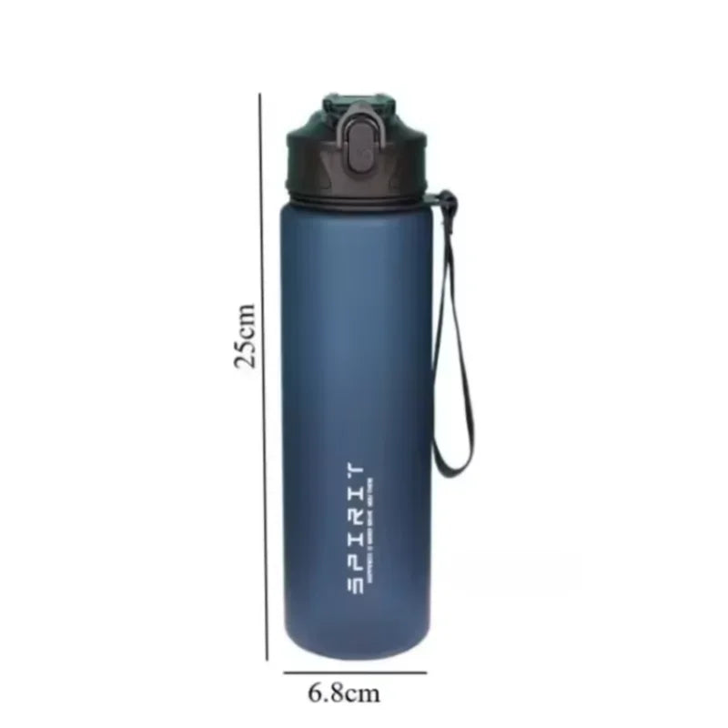 750ml BPA Free Leak Proof Sports Water Bottle with Straw