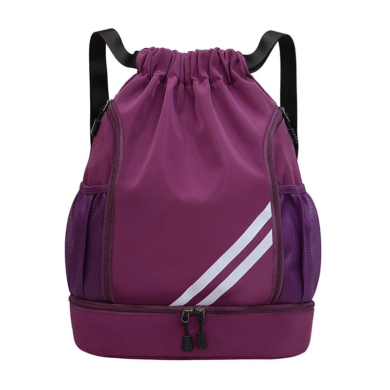 Women's Large Sports Gym Backpack with Shoe Compartment