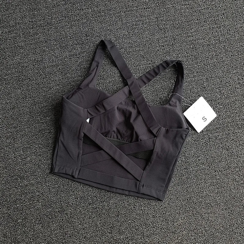 Women's Breathable Push Up Yoga Sports Bra