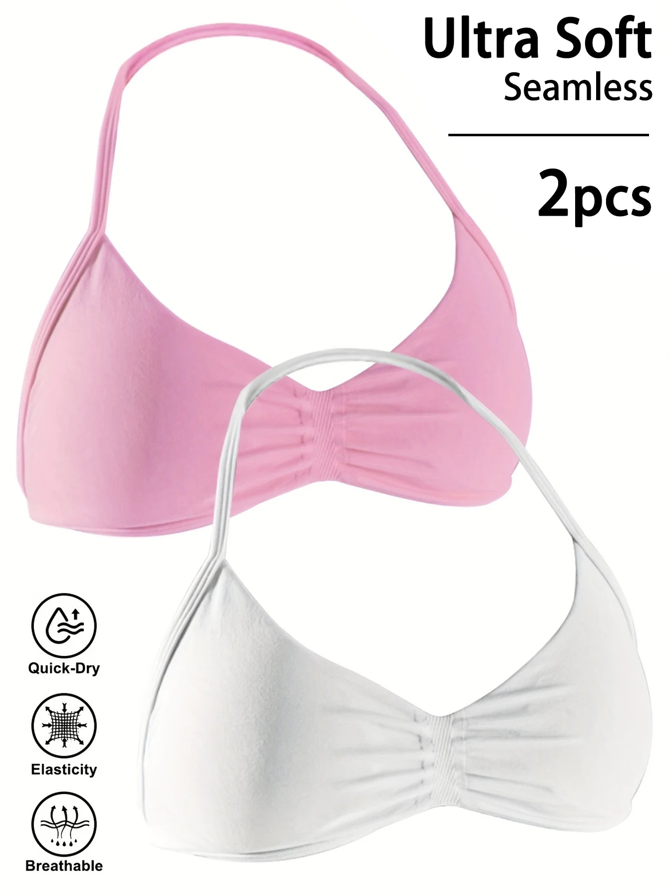 Women's High Support Lace Up Sports Bra