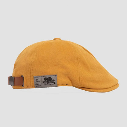 Unisex Vintage British Ivy Newsboy Cap
