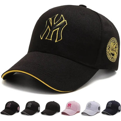 Embroidered Letter Outdoor Sun Protection Baseball Cap