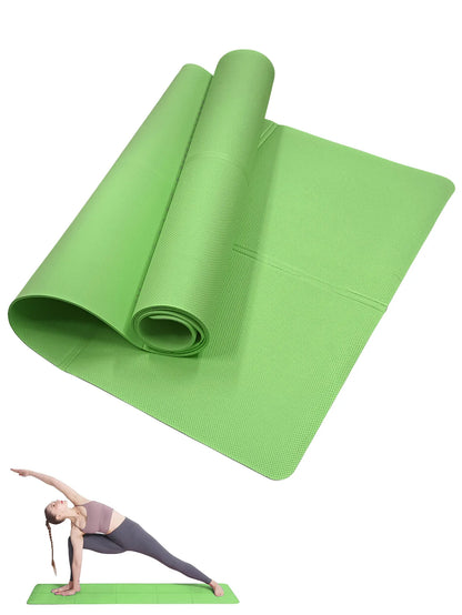 3 to 6mm Non Slip Yoga and Pilates Exercise Mat