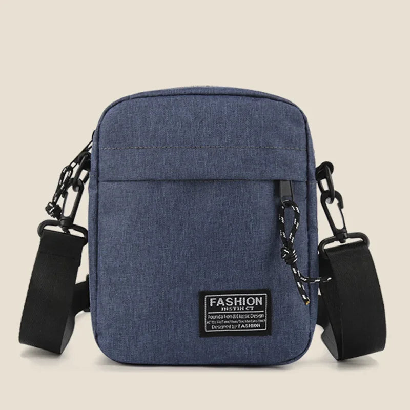 Small Oxford Cloth Crossbody Satchel Bag for Men & Women