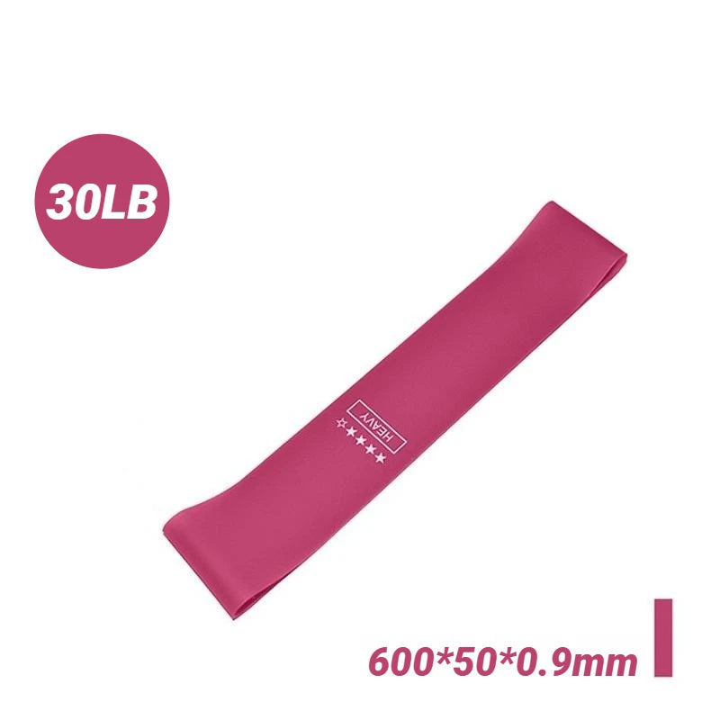 Latex Loop Resistance Band Set for Strength Training
