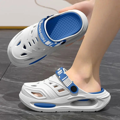Arch Support EVA Hole Slippers Thick Sole Non Slip Breathable Summer Shoes