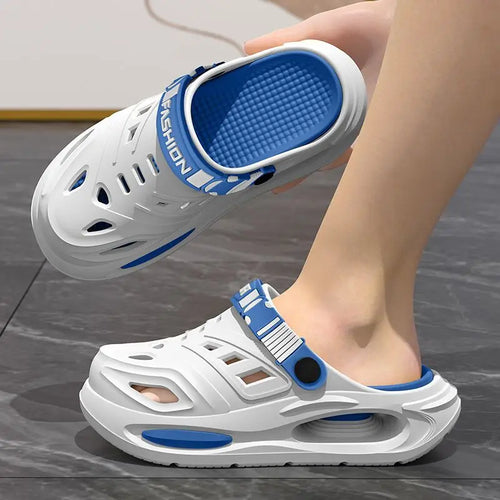 Arch Support EVA Hole Slippers Thick Sole Non Slip Breathable Summer Shoes