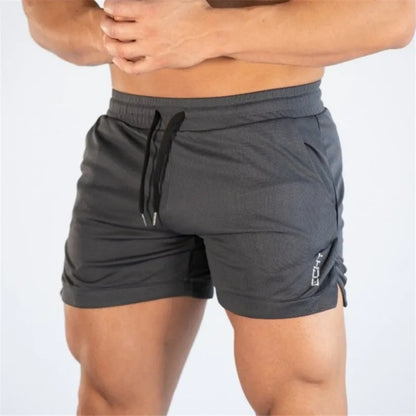 Men's Breathable Mesh Fitness Running Shorts