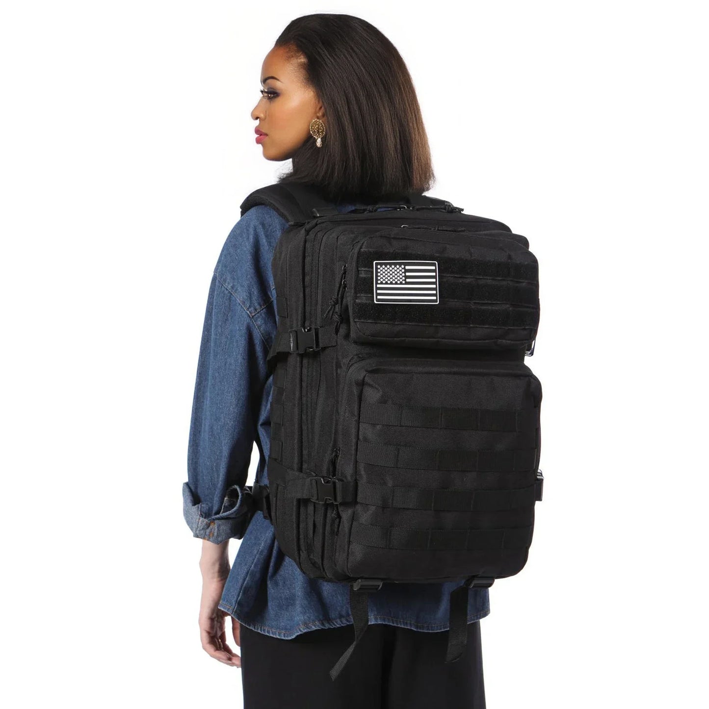 25L or 50L MOLLE Tactical Hiking Backpack