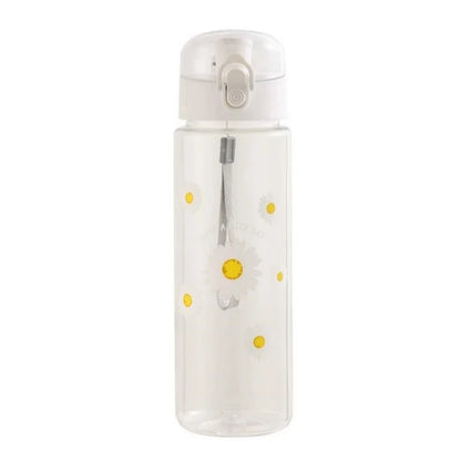 780ml Daisy Flower Leak Proof Sports Water Bottle