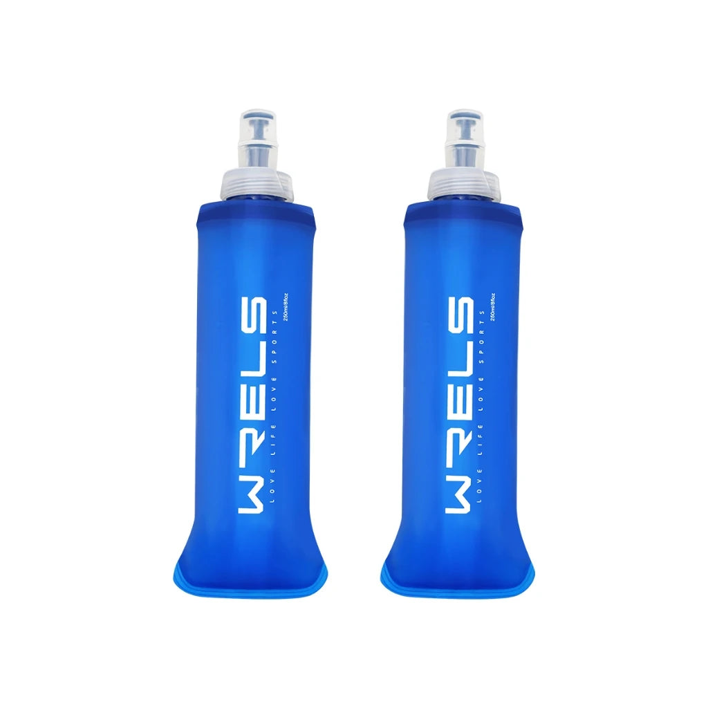WRELS BPA Free Collapsible TPU Soft Flask Water Bottle