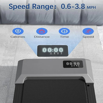 2 in 1 2.5HP Folding Treadmill and Walking Pad