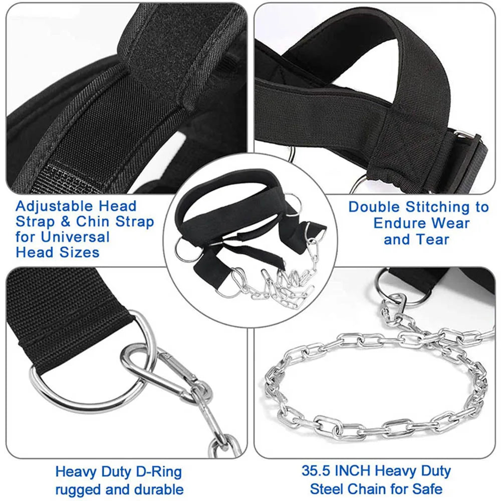 Head Harness Neck Strength Training Strap