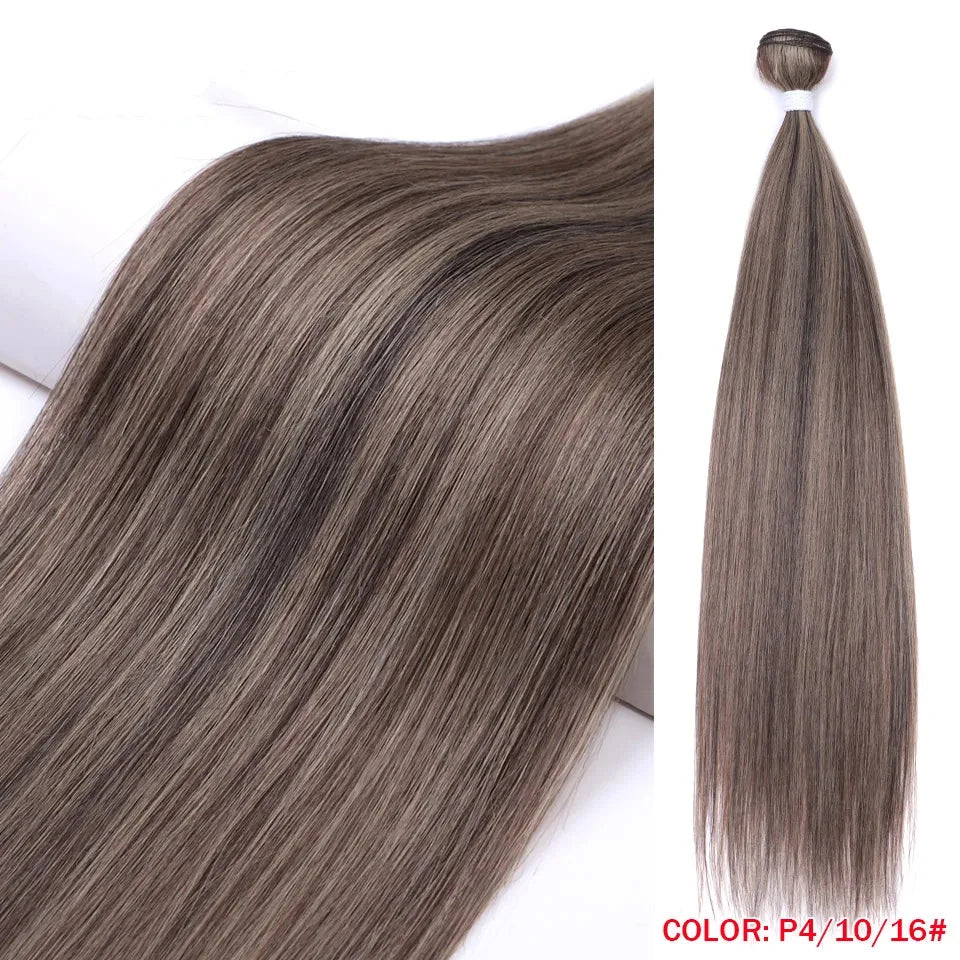 Super Long Yaki Straight Synthetic Hair Extensions