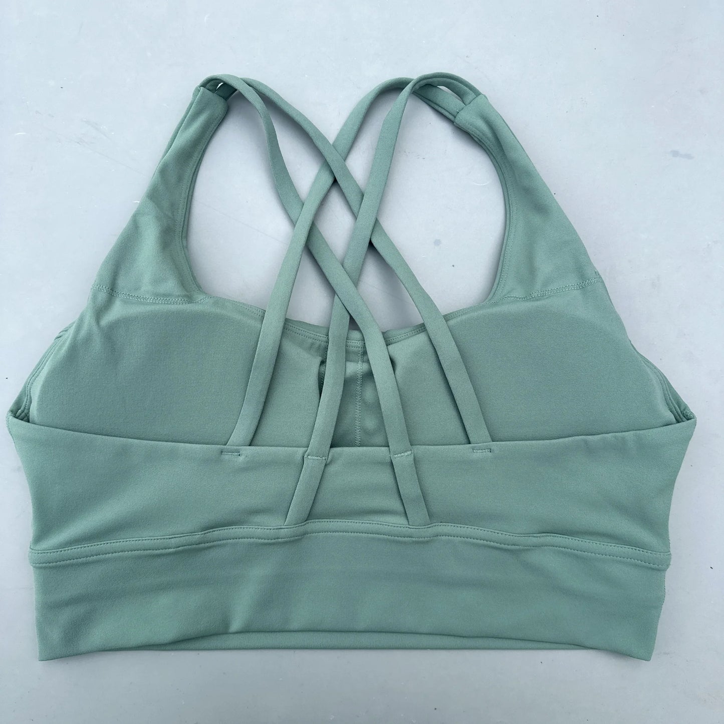 Women's Cross Back Padded High Support Sports Bra