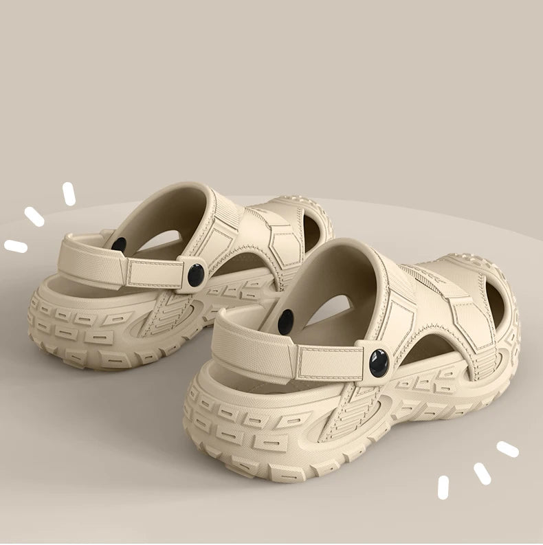 Men’s Breathable Clog Sandals Non Slip Odor Resistant Summer Shoes