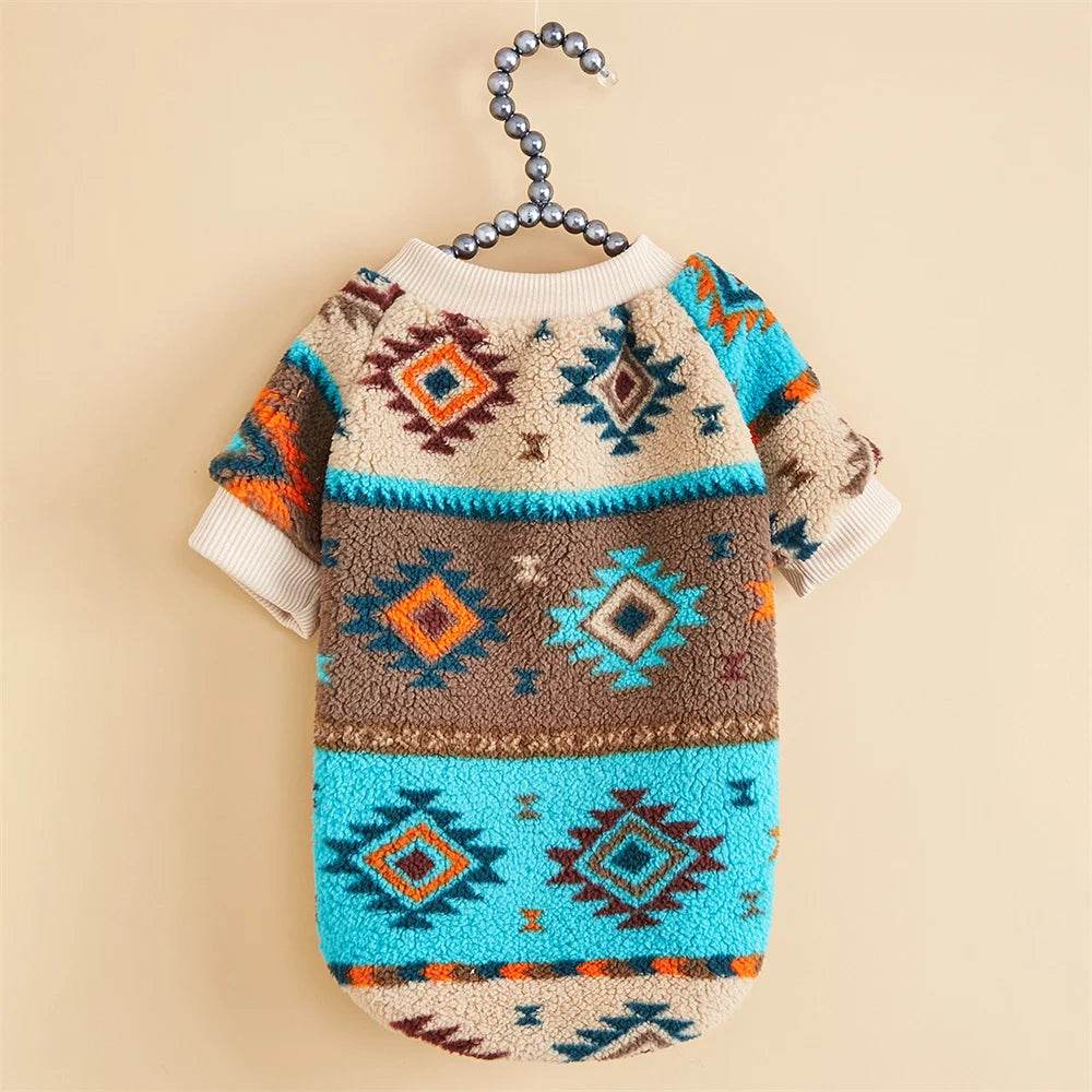 Warm Woolen Sweater for Small Dogs Spring Autumn Pet Clothing