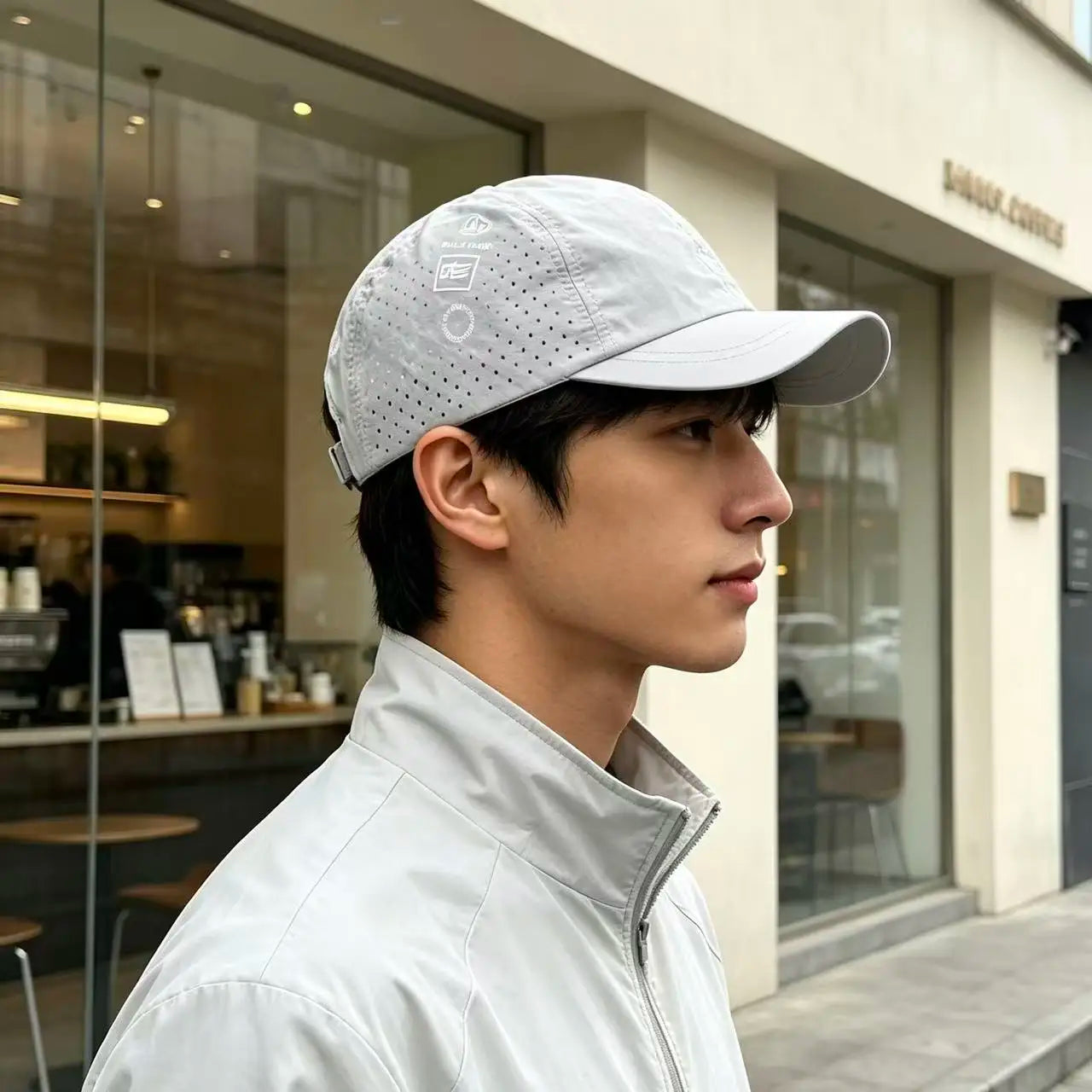 Unisex Quick Dry Mesh Short Brim UV Protection Baseball Cap