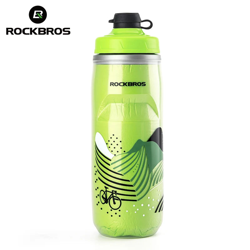 ROCKBROS 620ml Insulated Cycling Water Bottle