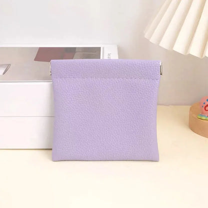 Self Closing PU Leather Long Wallet and Passport Holder