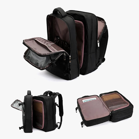 Men's Lightweight Large Capacity Travel Laptop Backpack