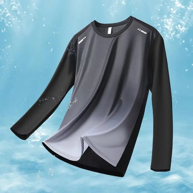 Men's Quick Dry Compression Running T Shirt