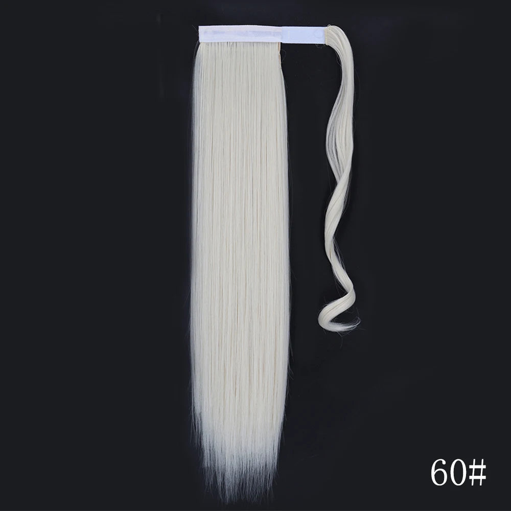 Long Straight Wrap Around Ponytail Hair Extension