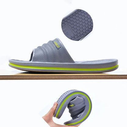 Men’s Soft EVA Bathroom Slippers Non Slip Summer Home Shoes