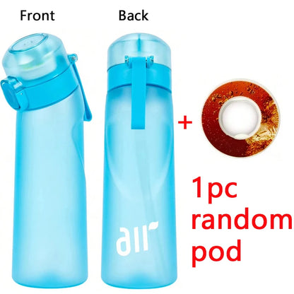 Leak Proof Sports Water Bottle with Flavor Pod