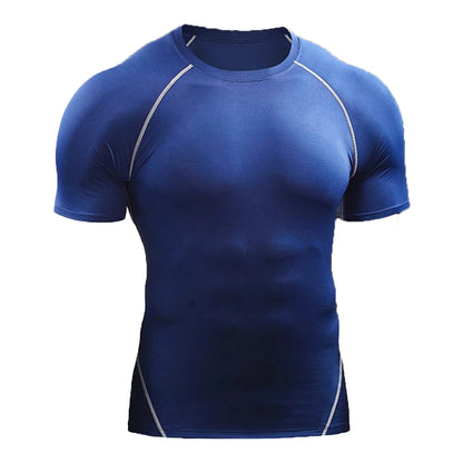 Men's Quick Dry Compression Running T Shirt