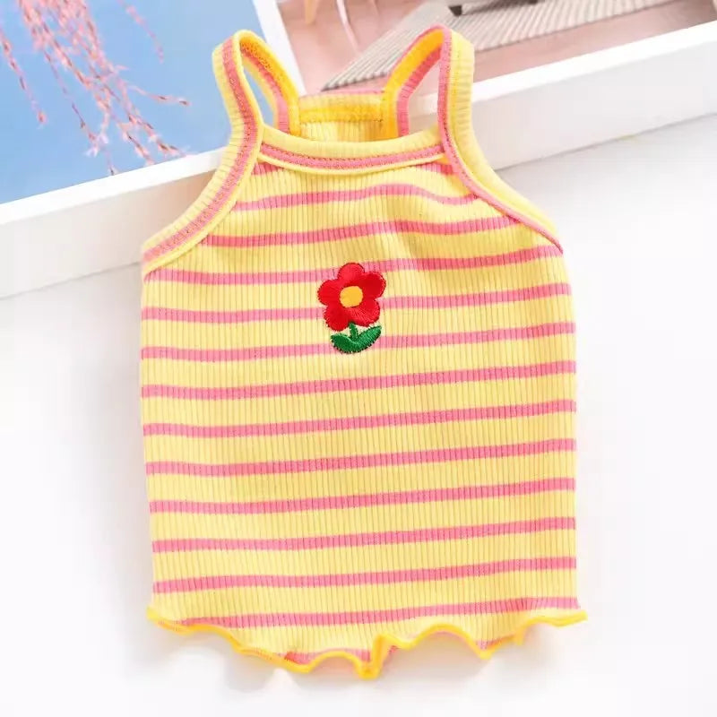 Breathable Summer Suspender Vest for Small Dogs & Cats