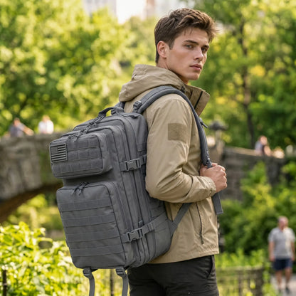 45L MOLLE Tactical Travel and Hiking Backpack