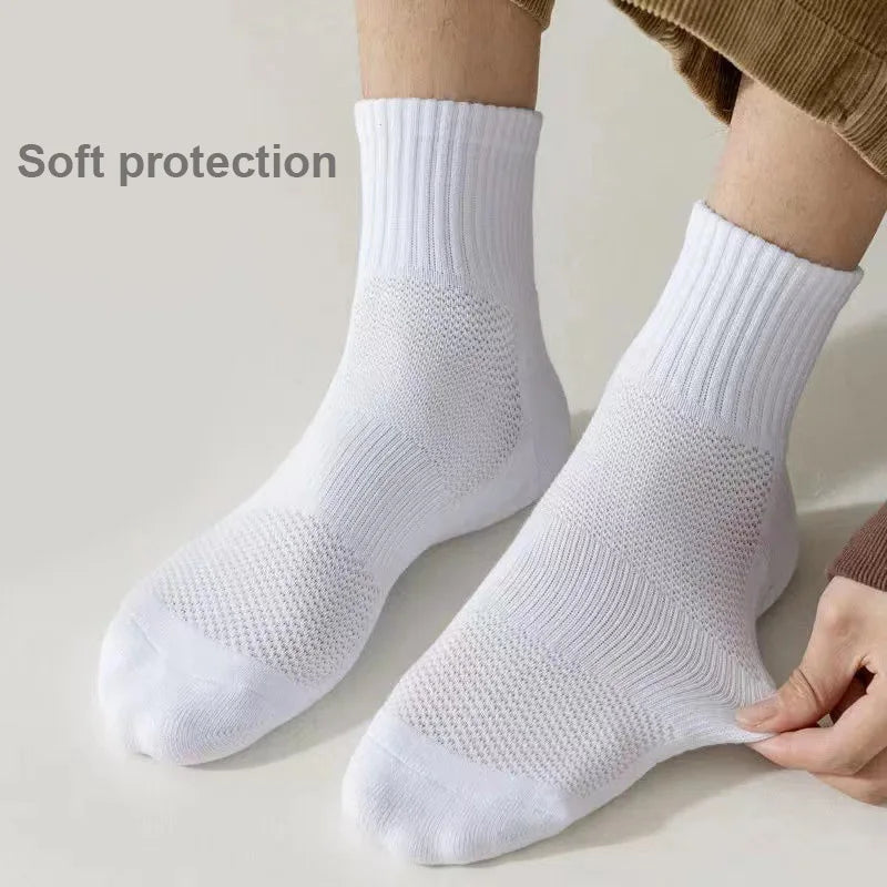 Men's Thick Cotton Sports Basketball Socks