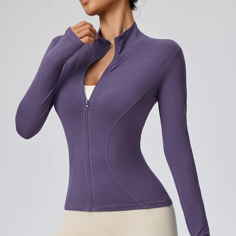 Women’s Quick Dry Athletic Jacket for Pilates & Running