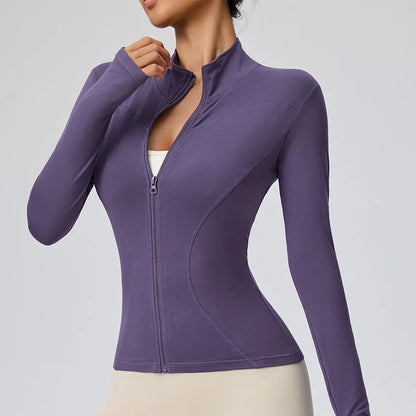 Women’s Quick Dry Athletic Jacket for Pilates & Running