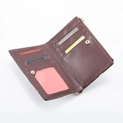 Women’s Cartoon Print Compact Wallet Lightweight Purse