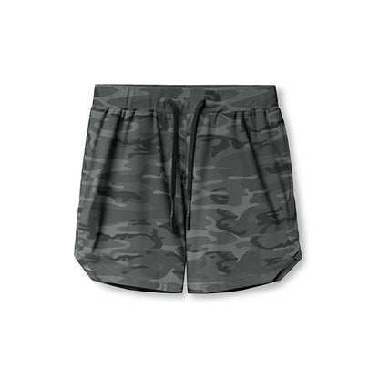 Men's Quick Dry Woven Running Fitness Shorts