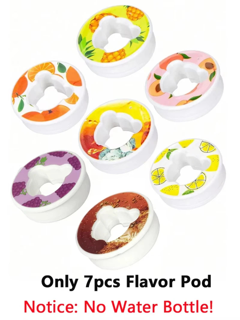 Gradient Air Water Bottle with Bear Scented Flavor Pod