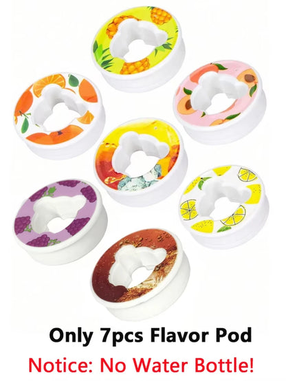 Gradient Air Water Bottle with Bear Scented Flavor Pod