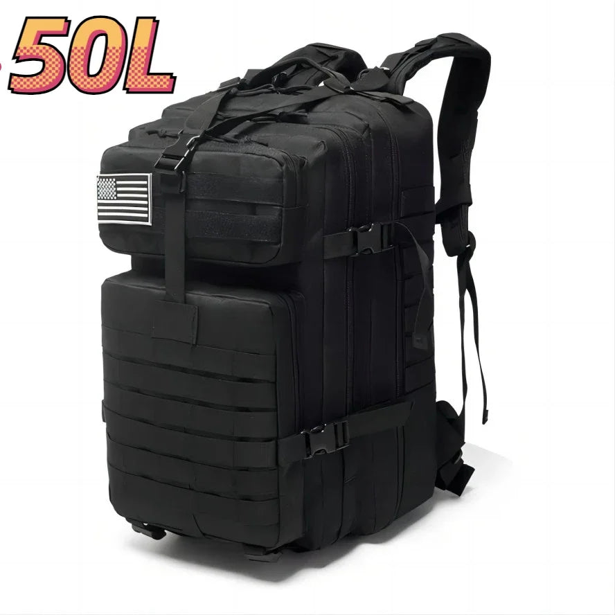 30L or 50L Waterproof Tactical Hiking Backpack