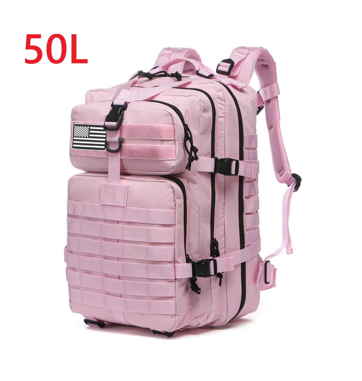 30L or 50L Waterproof Tactical Hiking Backpack