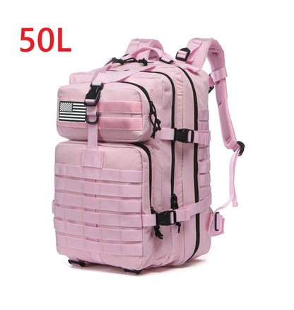 30L or 50L Waterproof Tactical Hiking Backpack